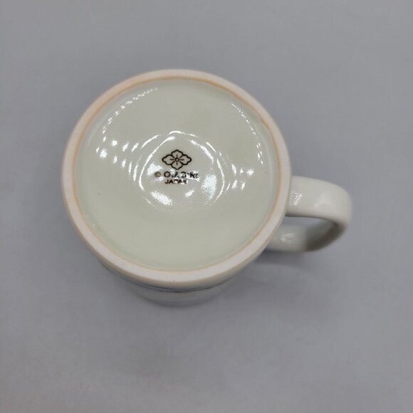 Vintage Otagiri Ceramic Coffee Mug Seagulls Coastal Scene in Handpainted Relief - Picture 7 of 8